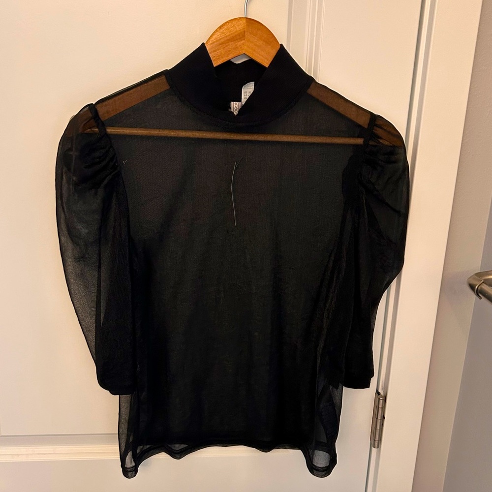 ASOS sheer blouse - TALL